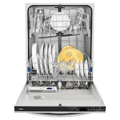24 in. Fingerprint Resistant Stainless Steel Top Control Built-In Tall Tub Dishwasher with Sensor Cycle, 51 dBA