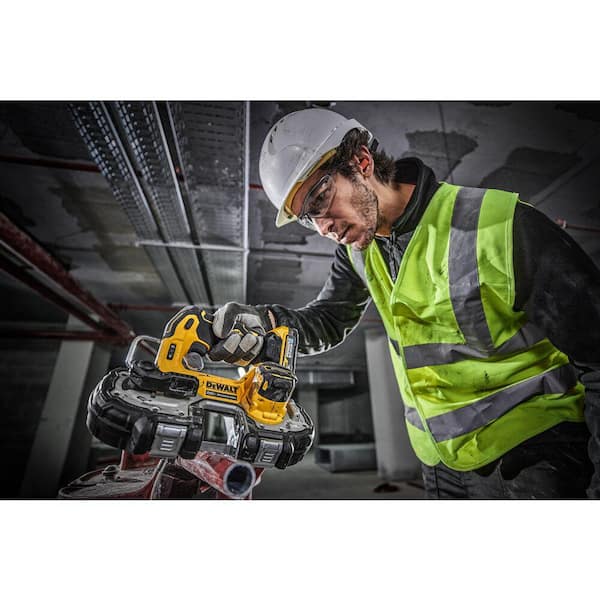 DEWALT - ATOMIC 20V MAX Lithium-Ion Cordless 1-1/4 in. Bandsaw Kit with 1.7 Ah Battery and Charger