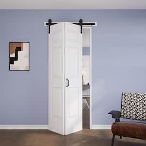 MillwkPro 36 in. x 84 in. Assembled Bi-Fold 1-Panel White Primed