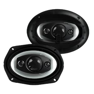 2022SX 3.75 in. 200-Watt 3-Way Car Audio Mini Box Car or Inside Home  Speakers