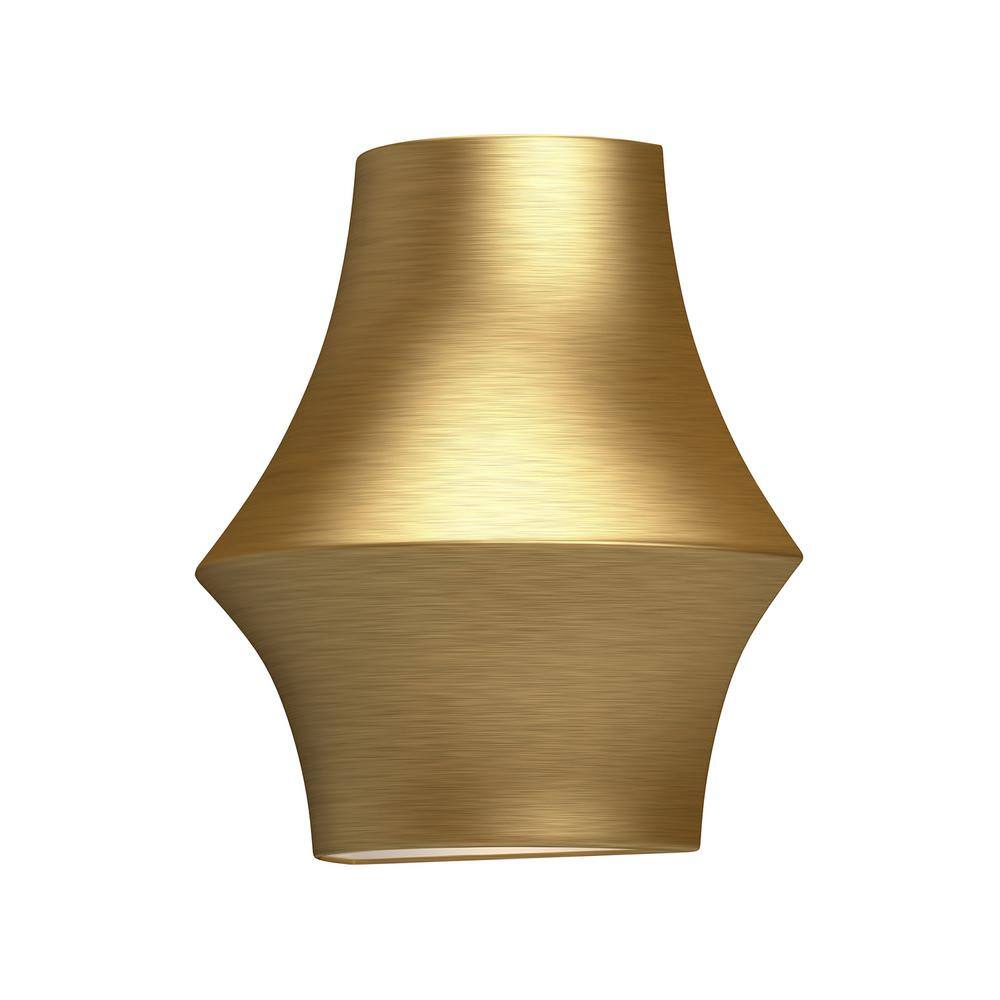 Matte Black Metal Wabi-Sabi Style Vanity Light