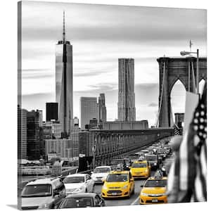 "New York City - Yellow Taxis" by Philippe Hugonnard Canvas Wall Art