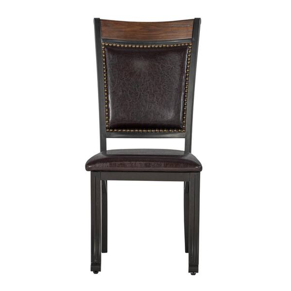 Powell Company Franklin Rustic Umber Side Chair (Set of 2)