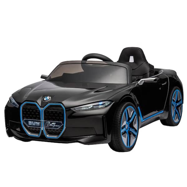 Zeus & Ruta 12-Volt  Kids ride on car 2.4G W/ Remote Control, electric car for kids, Three speed adjustable, Power display in Black