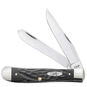 Black Synthetic Trapper Pocket Knife