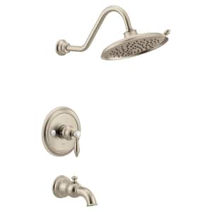 Weymouth M-CORE 3-Series 1-Handle Tub and Shower Trim Kit in Brushed Nickel (Valve Not Included)