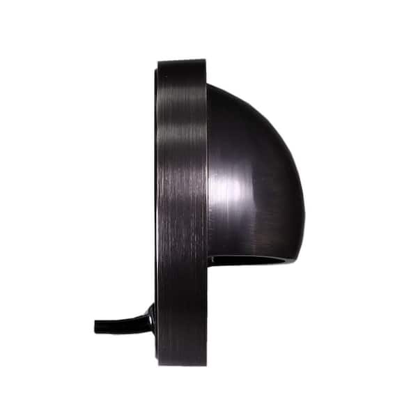 Low Voltage Black Outdoor Landscape Round Step/Deck Light Low Voltage Black Outdoor Landscape Round Step/Deck Light