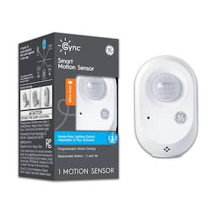 Wire-Free Specialty Programmable Motion Sensor White