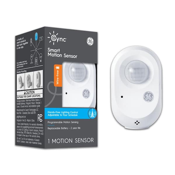 Cync Wire-Free Specialty Programmable Motion Sensor White