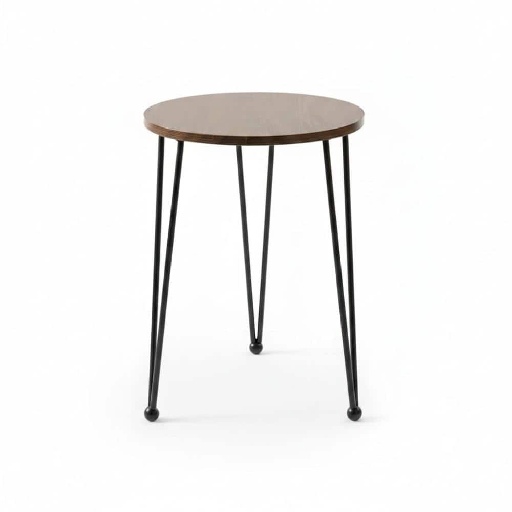 "17"" Matte Black Metal Tripod Indoor Plant Stand Side Table, 11.5"" Round Top" price history on PriceWatchPro