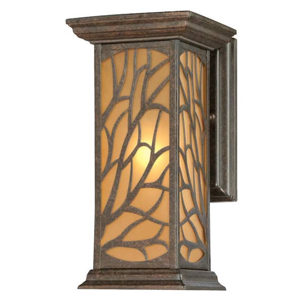 Westinghouse Glenwillow Victorian Bronze 1-Light Outdoor Wall Lantern Sconce