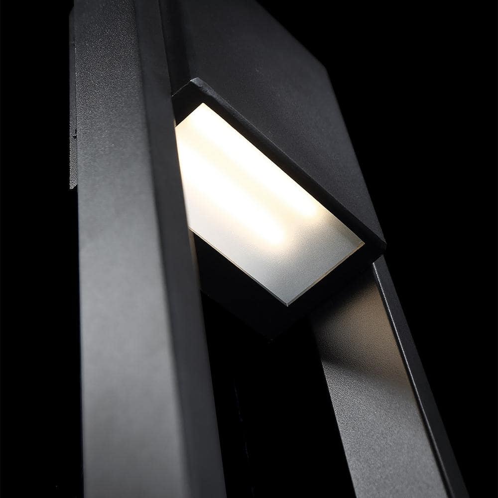 Archetype Black Aluminum 18" LED Wall Sconce