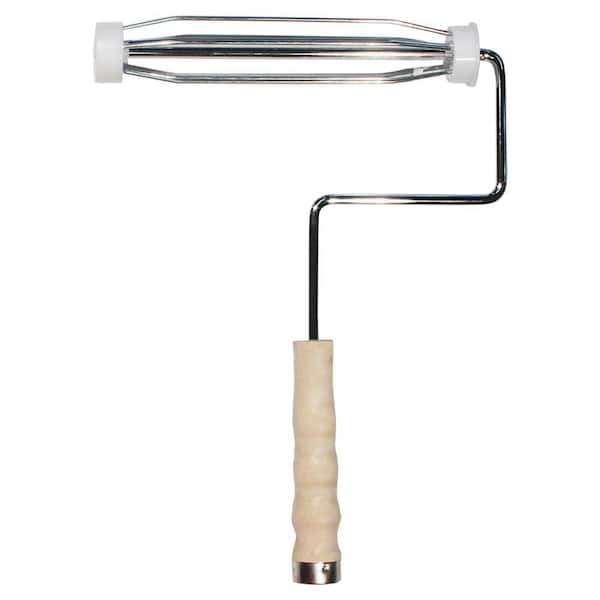 Unbranded 9 in. 5-Wire Professional Wood-Handled Roller Frame