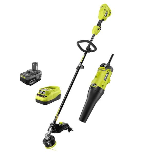 RYOBI ONE+ HP 18V Brushless 15 in. Attachment Capable String