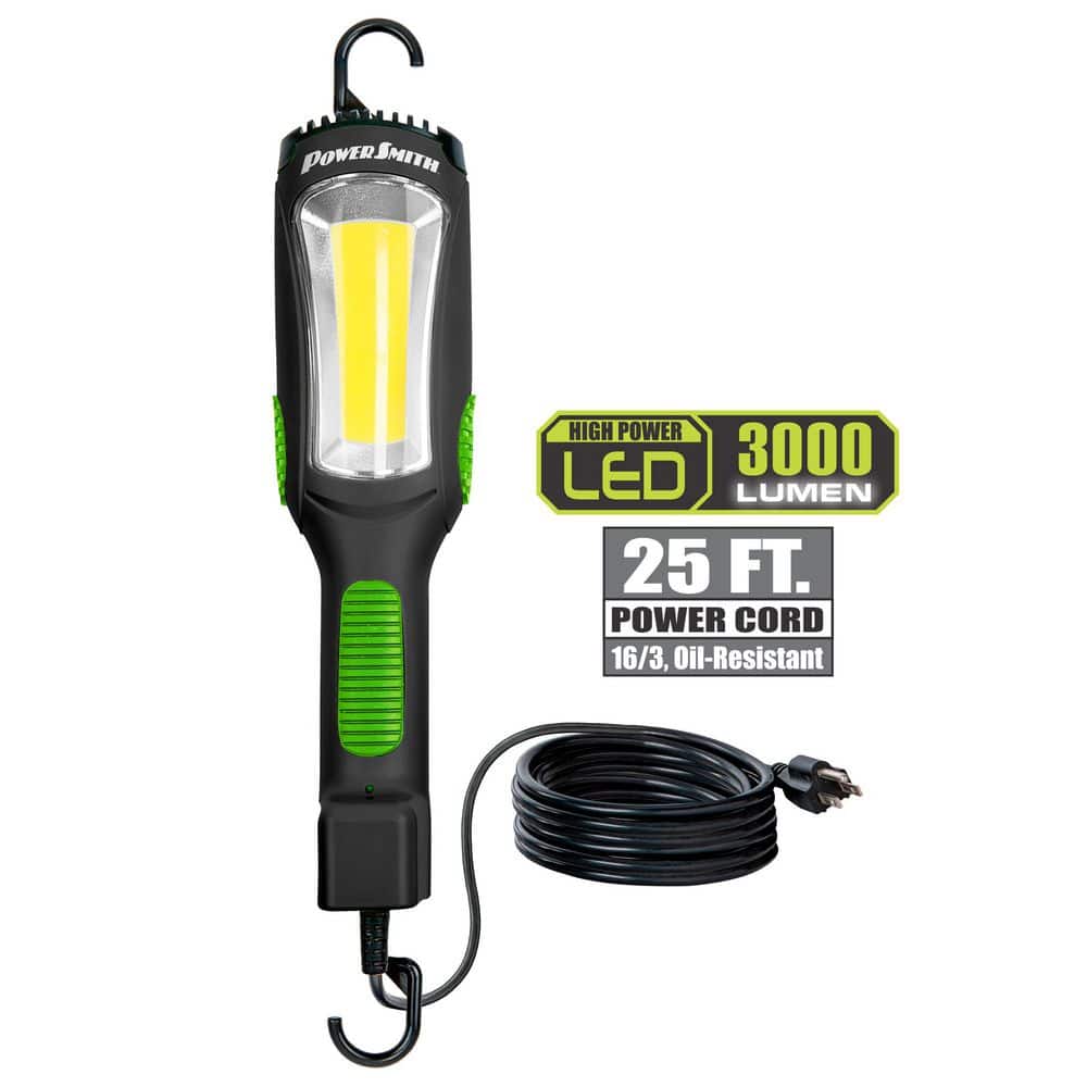 PowerSmith 3000 Lumen LED Drop Light With 25 ft. Power Cord