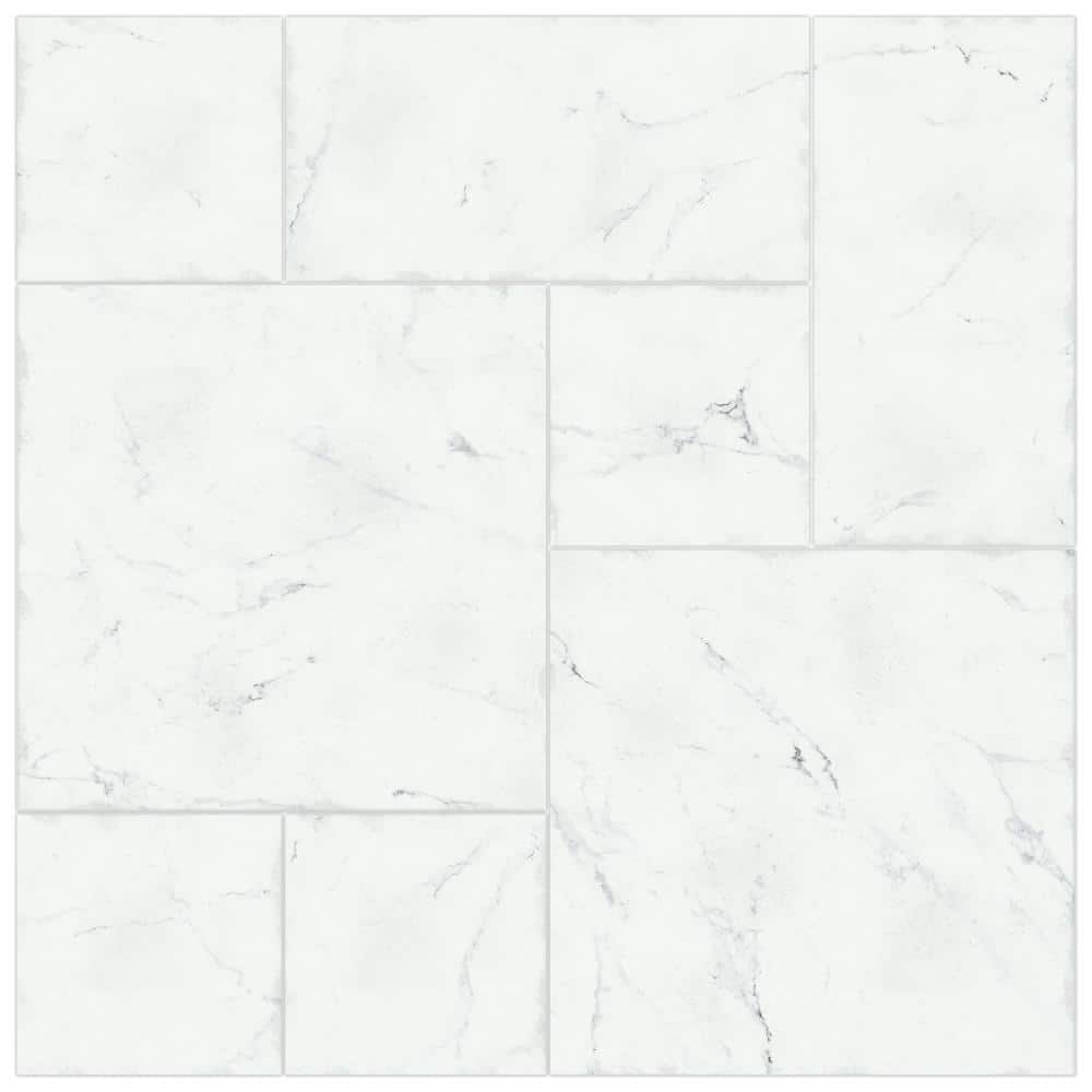 Timeless Calacatta Natural Modular Kit 9-3/4 in. x 9-3/4 in. Porcelain Floor and Wall Take Home Tile Sample price history on PriceWatchPro