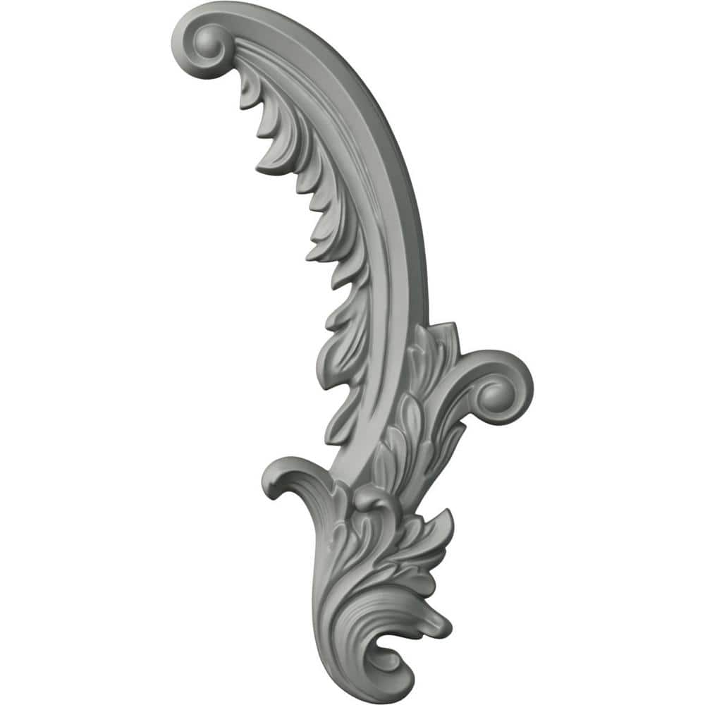 Medway 6.63'' White Primed Urethane Scroll Onlay