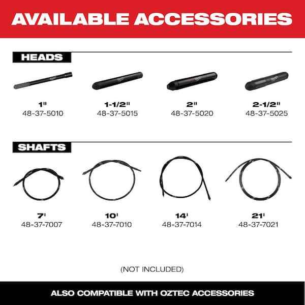 21 ft. Concrete Vibrator Shaft