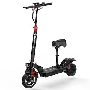 H7 Electric Scooter App-Enabled 800-Watt Motor 28MPH 28-Mile Range Folding Design Off-Road Capability 10 in. Solid Tires