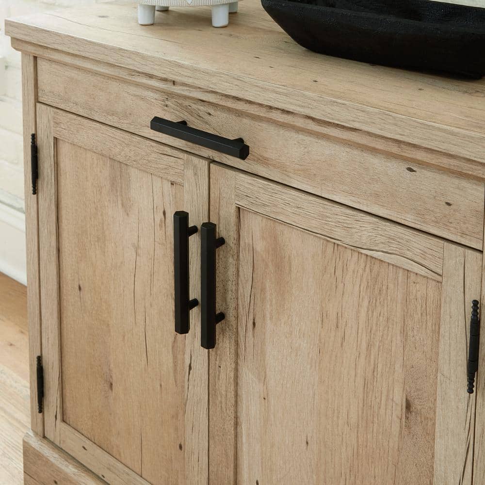 Prime Oak 2-Door Office Storage Cabinet with Adjustable Shelf