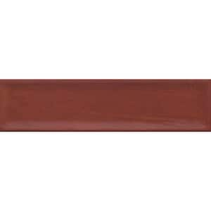 Raku Ruby 3 in. x 12 in. Matte Ceramic Wall Tile (6.3 sq. ft./Case)