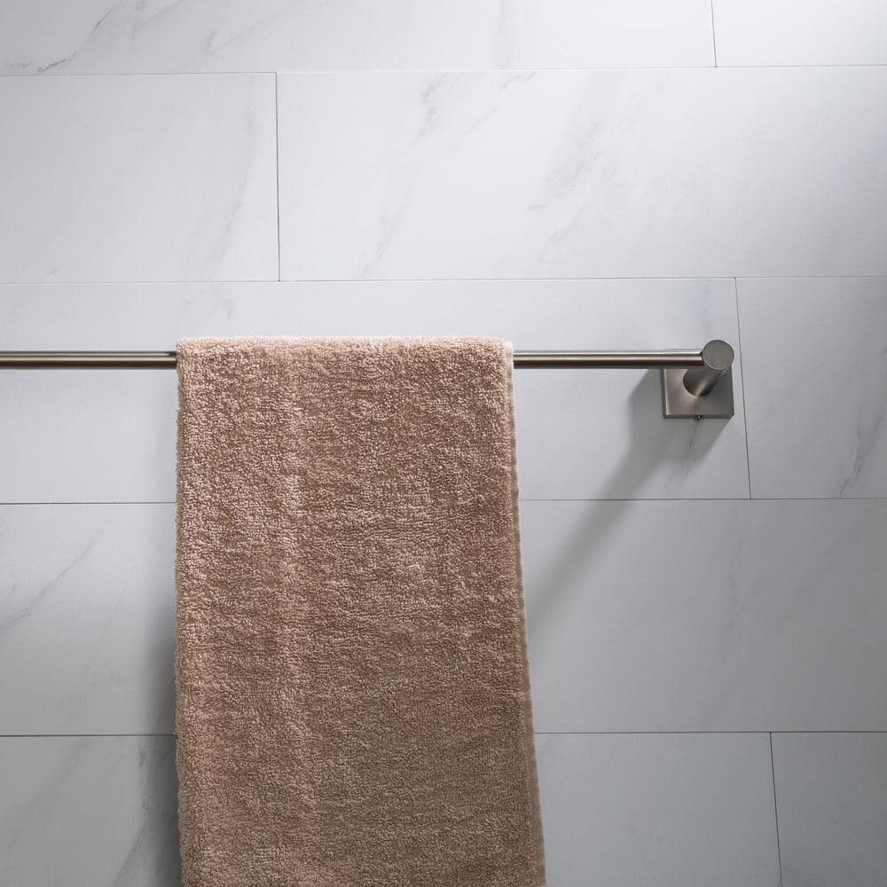 Ventus Brushed Nickel 25.38" Wall Mounted Towel Bar