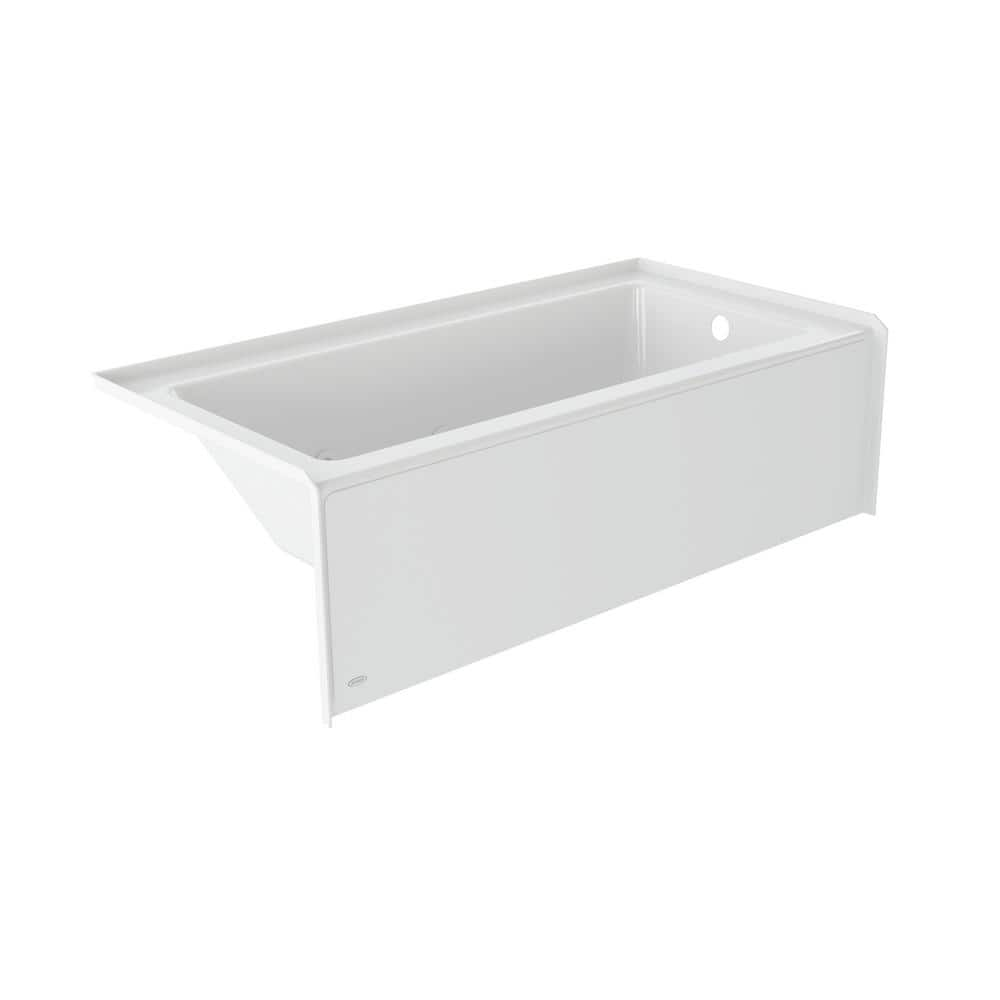 JACUZZI Signature 66 in. x 32 in. Whirlpool Bathtub with Right Drain in ...