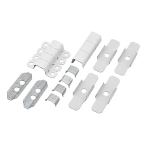 Wiremold 700 Series Metal Surface Raceway Accessory Set, White