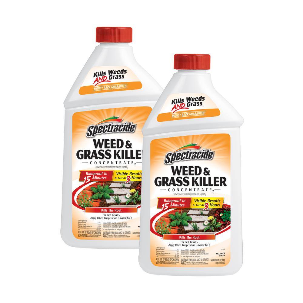 Spectracide Weed and Grass Killer 32 oz. Concentrate (2Pack) HG96390