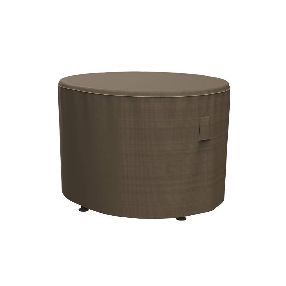 Budge RustOleum NeverWet Hillside Small Black and Tan Round Patio