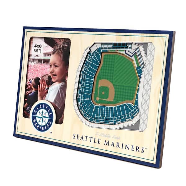 MLB Seattle Mariners 3D StadiumView Picture Frame - T-Mobile Park
