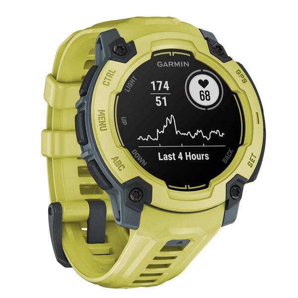 Garmin Instinct E 45 mm GPS Smartwatch with Silicone Band