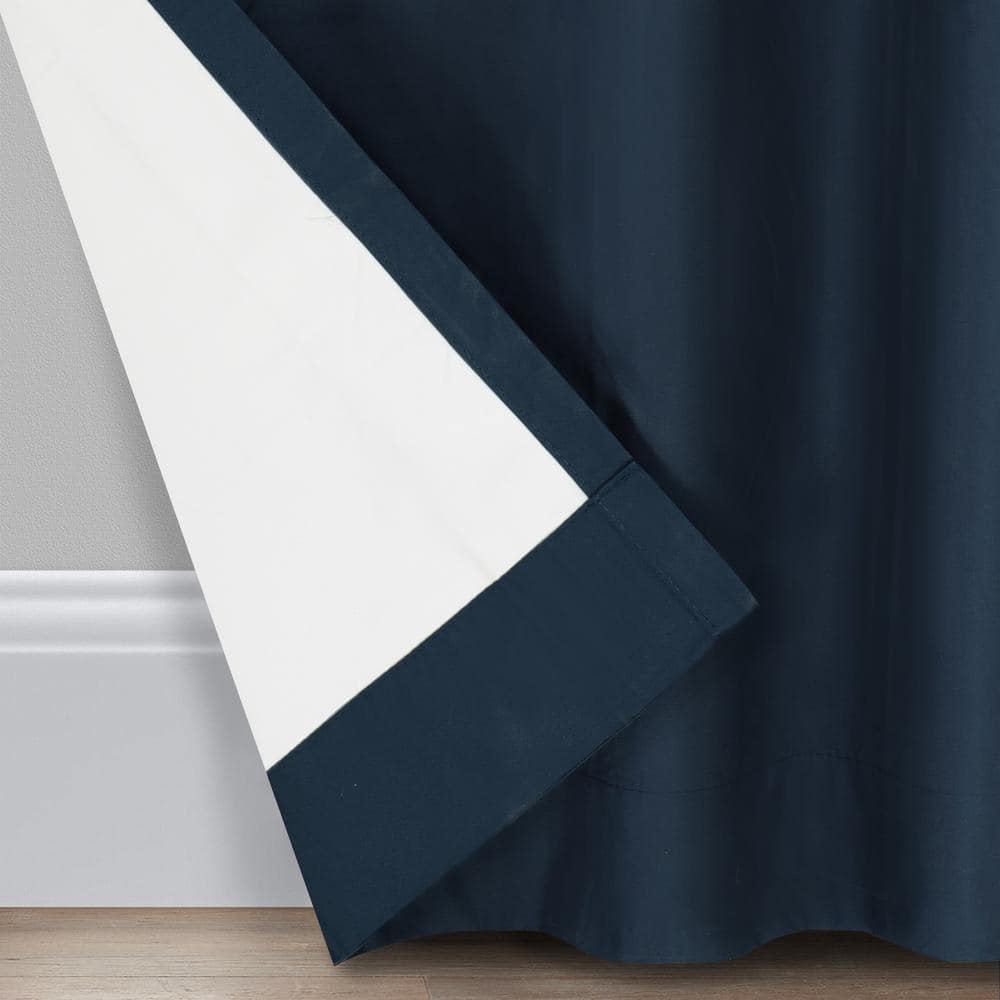 Microfiber Blackout Grommet Curtains, Solid Thermaback Window Curtains