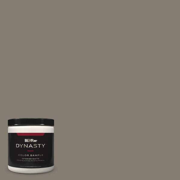 BEHR DYNASTY 8 oz. #PPF-53 Winding Path Matte Stain-Blocking Interior/Exterior Paint & Primer Sample