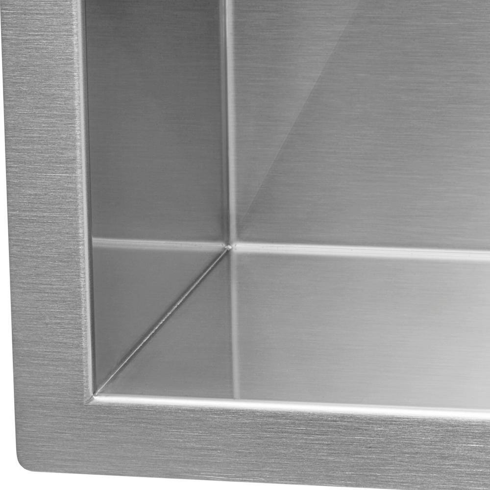 Ruvati 30-Inch Stainless Steel Double Bowl Undermount Kitchen Sink
