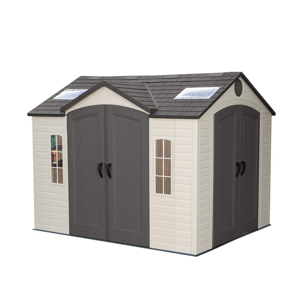UPC 081483001388 product image for 10 ft. x 8 ft. Resin Shed | upcitemdb.com