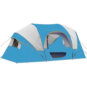 8 Person Camping Tent, 14' X 8' X72'',Waterproof Windproof Family