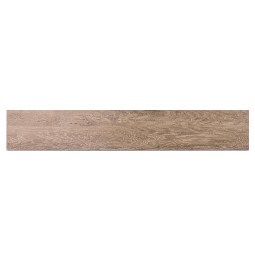 Bois Camel Beige 4 in. x 0.43 in. Matte Porcelain Rectangular Wall and Floor Sample Tile (0.14 Sq. ft./case) (1-pack) price history on PriceWatchPro