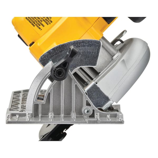 DEWALT - 20V MAX Lithium-Ion Cordless Brushless 6-1/2 in. Circular Saw Kit with 5.0 Ah Battery and Charger