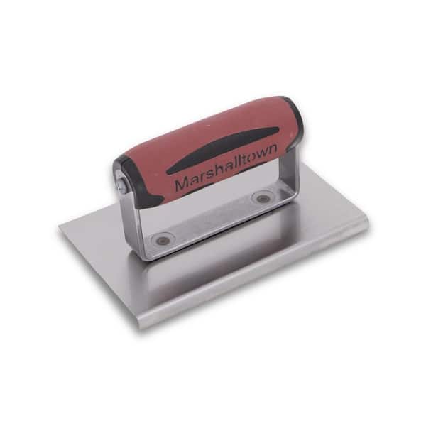 MARSHALLTOWN 6 in. x 4 in. Stainless Steel Edger with 1/8 in. Radius
