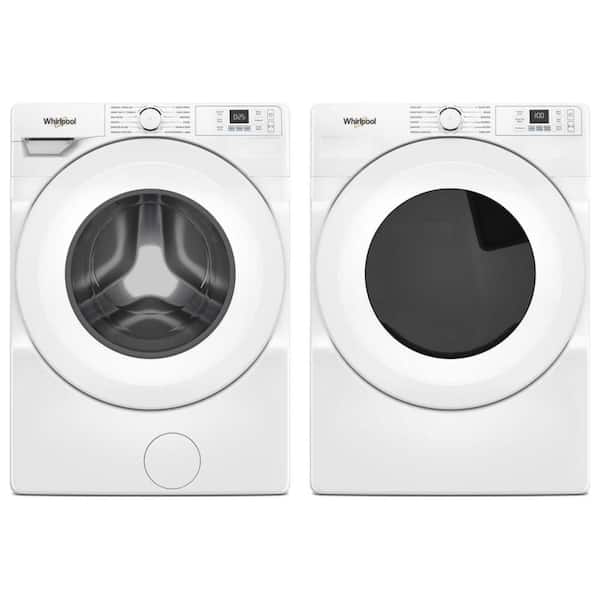4.5 cu. ft. White Front Load Washer with Tumble Fresh and 7.4 cu. ft. Dryer Set