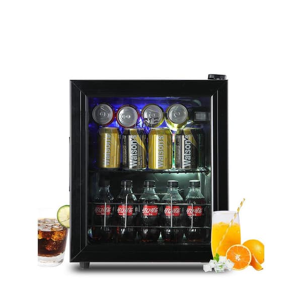 15.75 in. 60-Bottle Wine and 120-Can Beverage Cooler, Mini Refrigerator for  Soda, Water, Beer, Wine for Home, Dorm