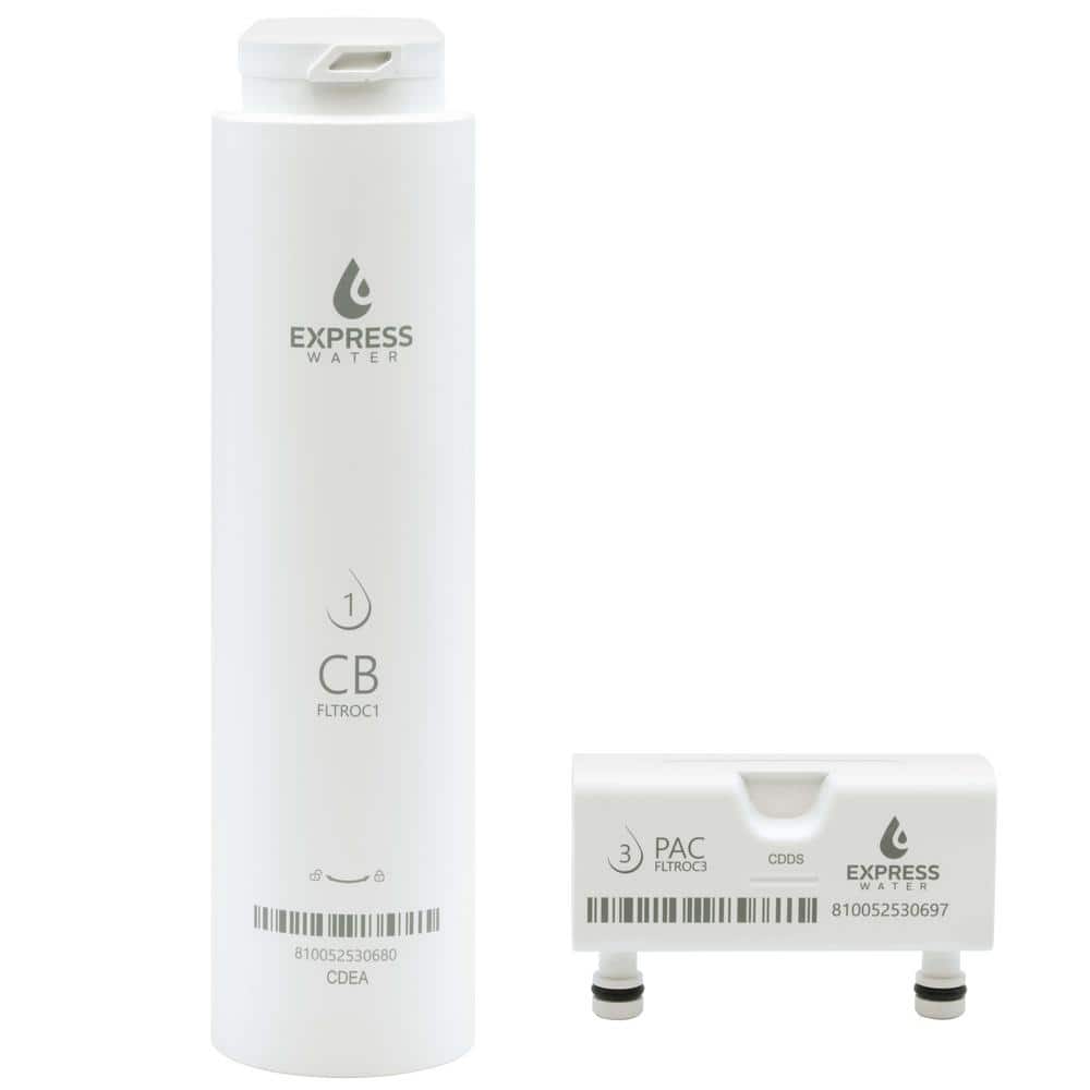 FLTSETROC1 5-Stage Countertop Reverse Osmosis Replacement Water Filter Cartridge Pre and Post Filter Set for ROC001 price history on PriceWatchPro