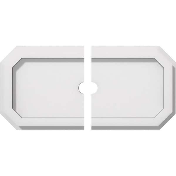 Ekena Millwork 1 in. x 14 in. x 7 in PVC Medallion Moulding