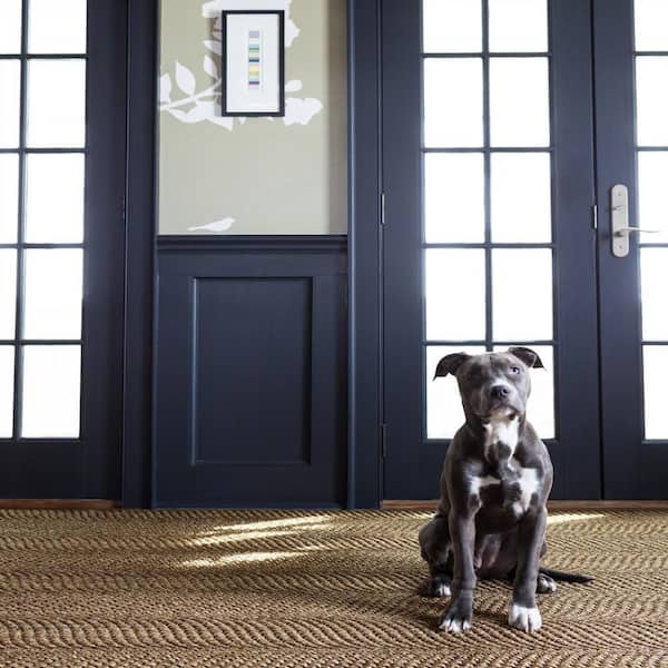 Wave Woven Sisal Natural 8 ft. x 10 ft. Indoor Area Rug