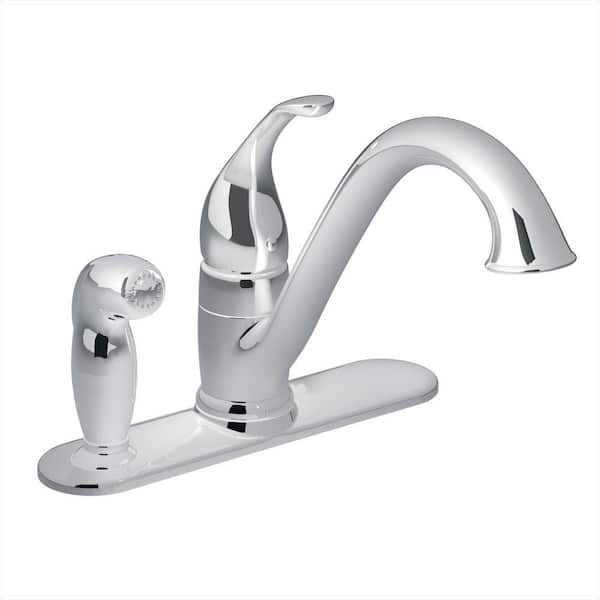 MOEN Camerist Single-Handle Side Sprayer Kitchen Faucet with Spray in Chrome