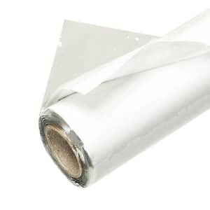 Multipurpose Heavy Duty Clear Plastic sheeting, 25 ft. Vinyl roll - MD  Building Products 04762