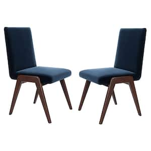 Forrest Navy 19 in. Wood Dining Chair Set of 2