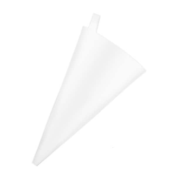 Cotton 12 in. White Reusable Piping Bags with Leakproof Design for Cake Decorating 5-Pack