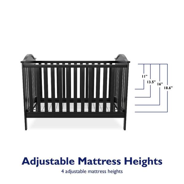 small black crib